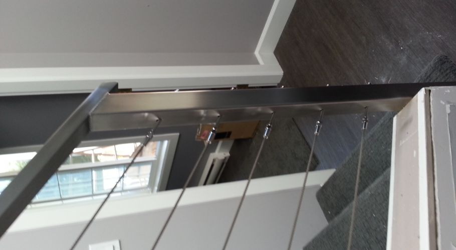 custom handrail post
