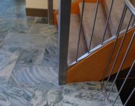Tile and Steel Interface