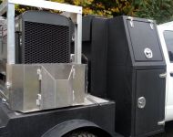 Custom welder cage