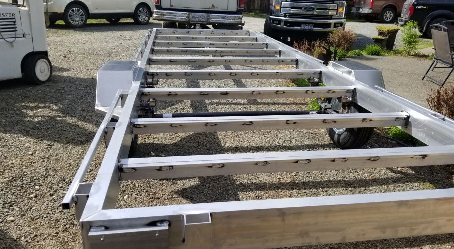 alum trailer custom