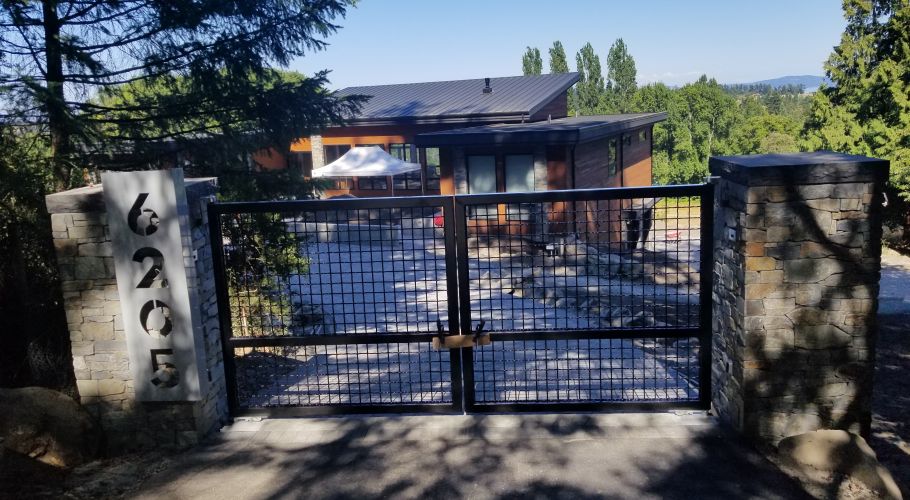 modern gates