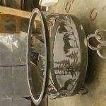 horse plasma art