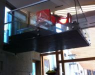 Custom Steel Free Floating Patio
