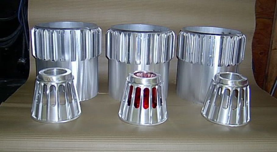 Batmobile Aluminum Engine Props